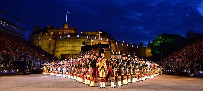 Royal Military Tattoo at Edinburgh Castle