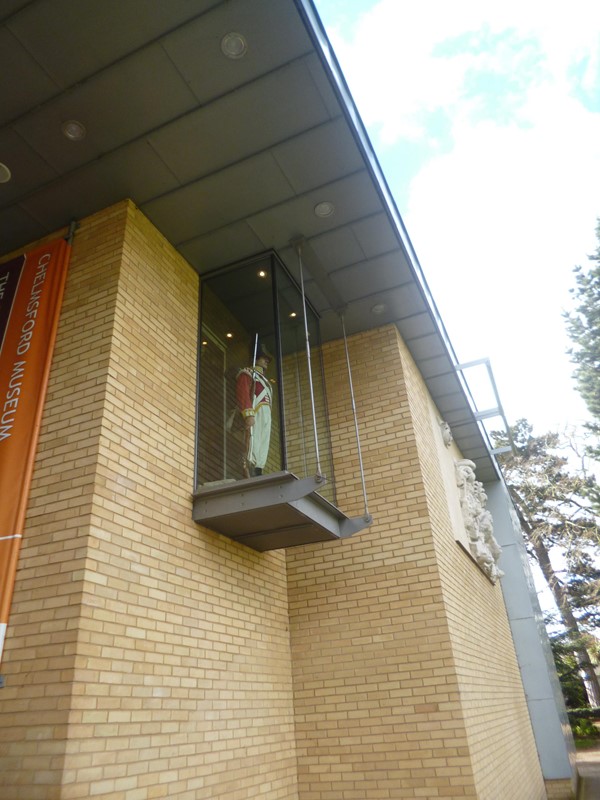 There is a military museum upstairs amongst other things.