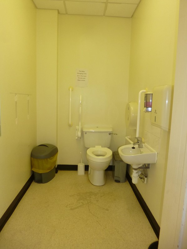 Disabled toilet at Mill Hall