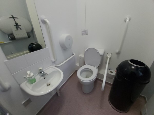 Picture of the accessible toilet
