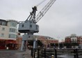 Crane at Gunwharf Quays Portsmouth