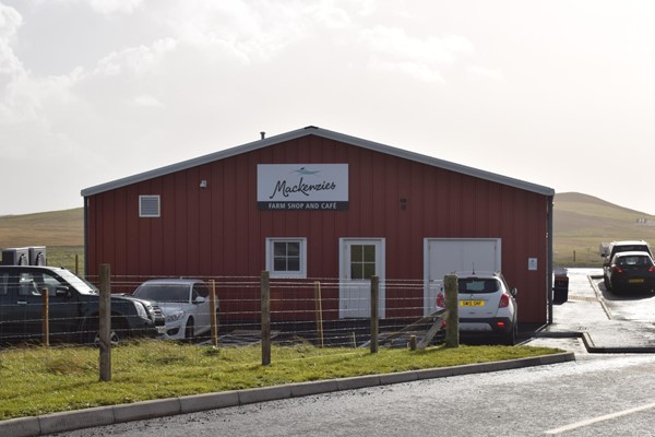 Vehicle entrance to Farm Shop