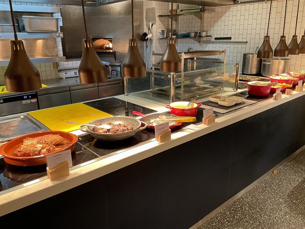 Image of a buffet