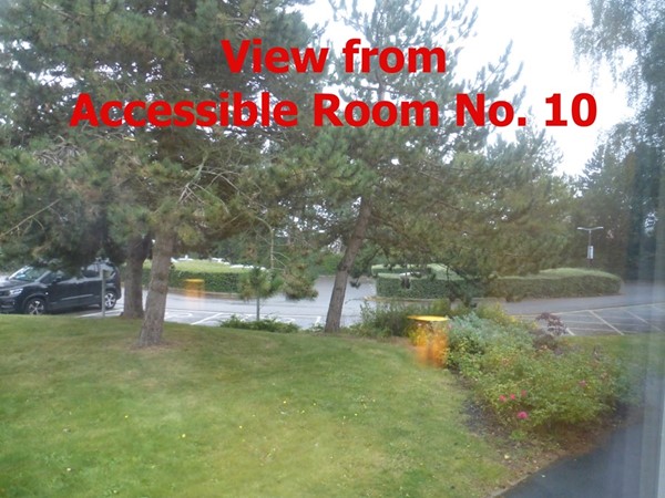 View from Accessible Room No. 10
