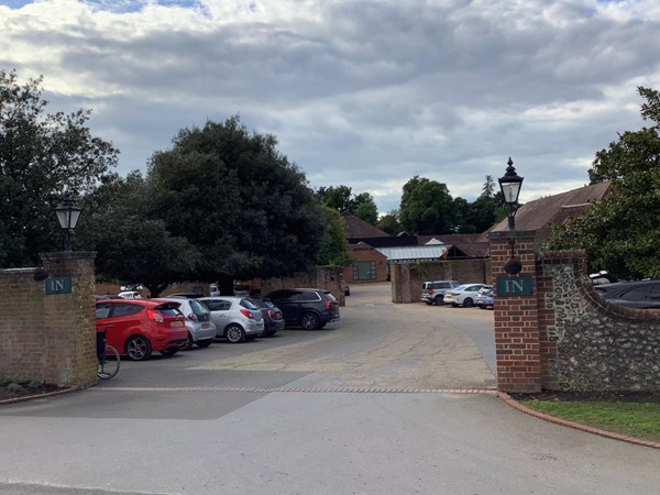 Main driveway