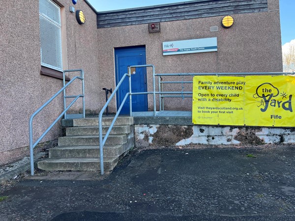 Image of the external entrance to the venue.