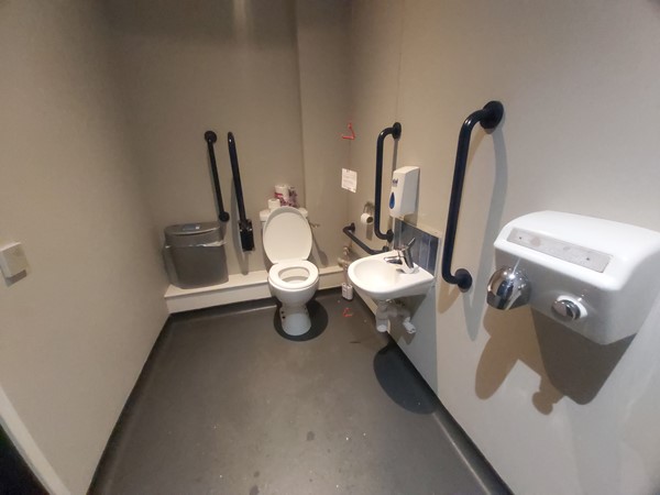 Image of an accessible toilet