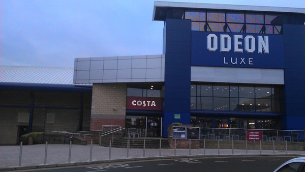 Outside Cinema (ramp in front of Costa)