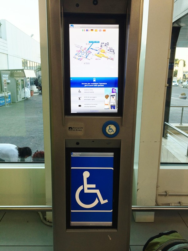 Disabled access information system.