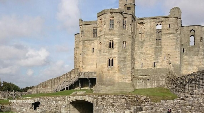 Warkworth Castle and Hermitage