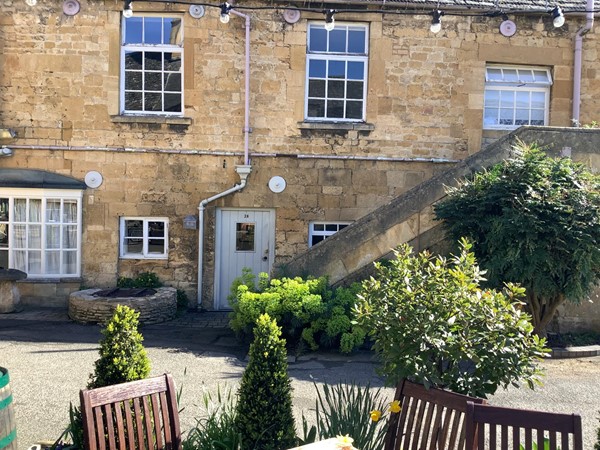 but would be a bit of a let down if raining and you needed to get into the main hotel for dining, and one of these, stands opposite the terrace area