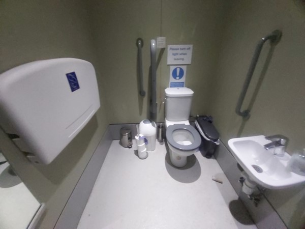 Image of an accessible toilet