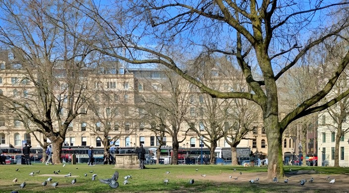 Birmingham Cathedral Gardens