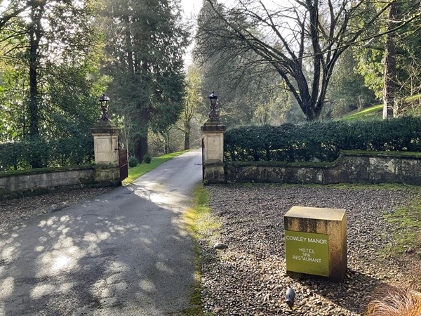 Picturesque tree lined gateway