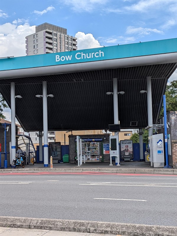 Image of Bow Church DLR station