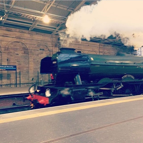 Photo of the Flying Scotsman.