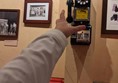 I cannot reach this phone to take a fun picture, nor hear what is being said. It is too far away and high up for wheelchair users.