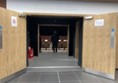 Image of a wide entrance door