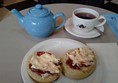 Tea and scones.