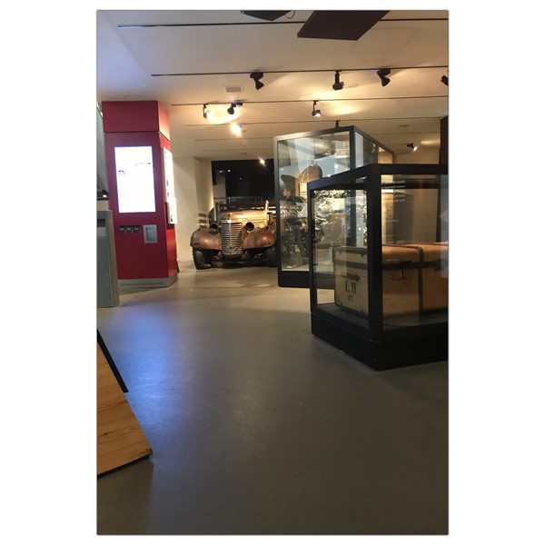Exhibit space example.