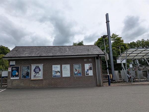 Image of access to the station