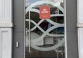 image of the mini-ramp on the outside of the left door