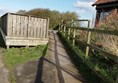 Ramp down to the path to the Cliffs.