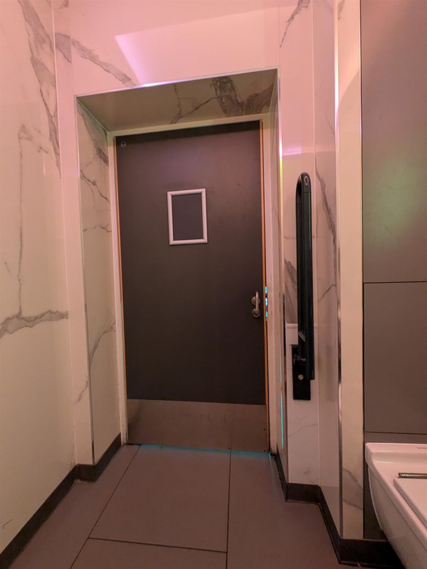 Image of door to accessible toilet