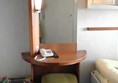 Desk in cabin