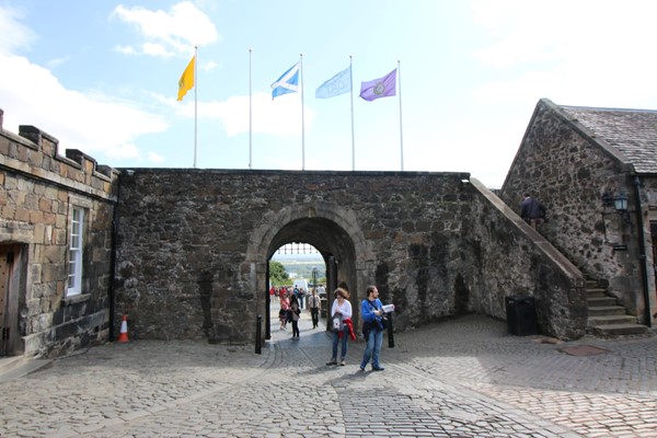 Stirling Castle's Guardroom Square