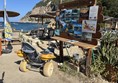 Beach wheelchair from the back