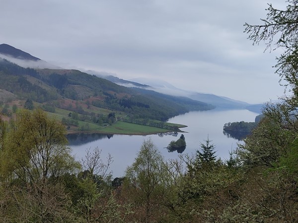 Mountains and loch