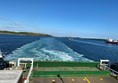 On the ferry