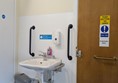 Image of sink in the Changing Places toilet