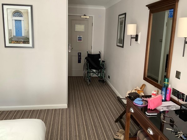 (13) able to store wheelchair