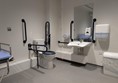 Image of Changing Places toilet at Aerospace showing toilet and sink