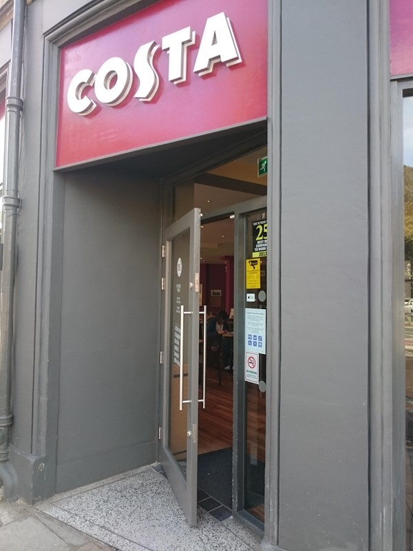 Picture of Costa Coffee, Morningside Road - Front of the shop
