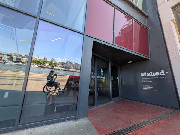 Image of step-free entrance/exit from dock
