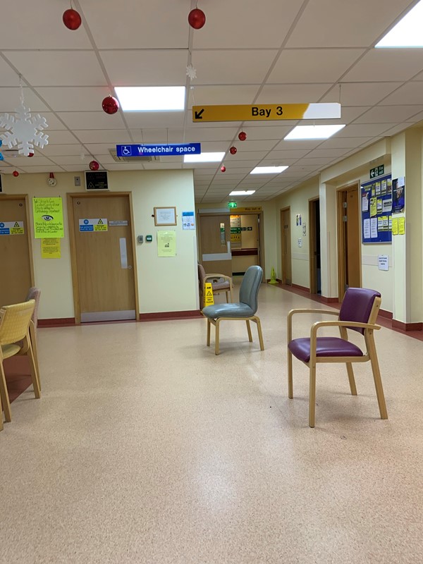 Waiting area outpatients