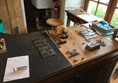 Engraving and stamp bench demo