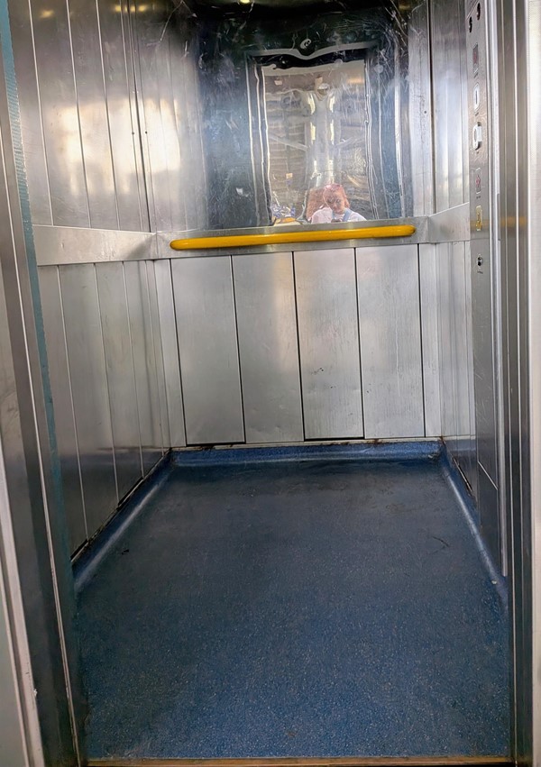 Image of inside lift