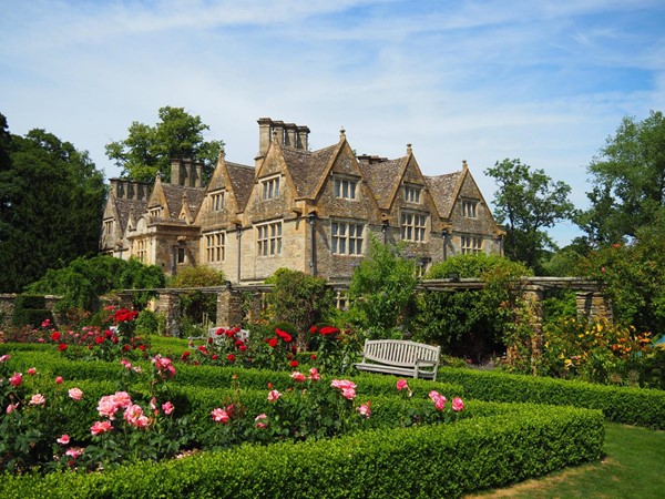 Admire the magnificent MANOR HOUSE and gardens at UPPER SLAUGHTER