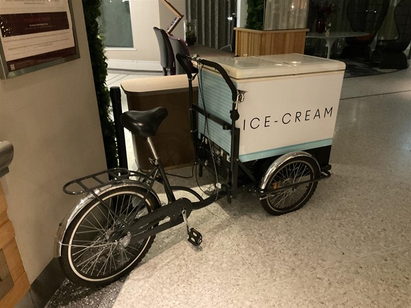 Image of an ice-cream bike