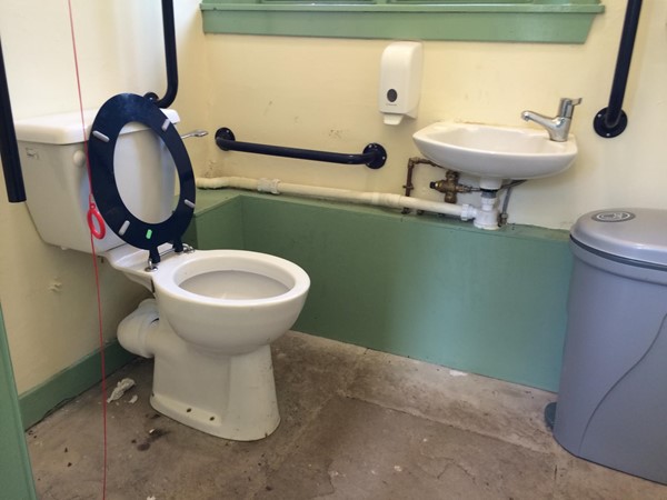 Picture of Lauriston Castle's accessible toilet