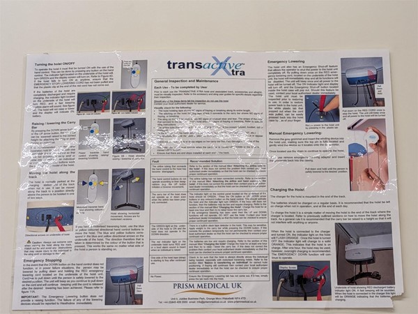 image of hoist manual