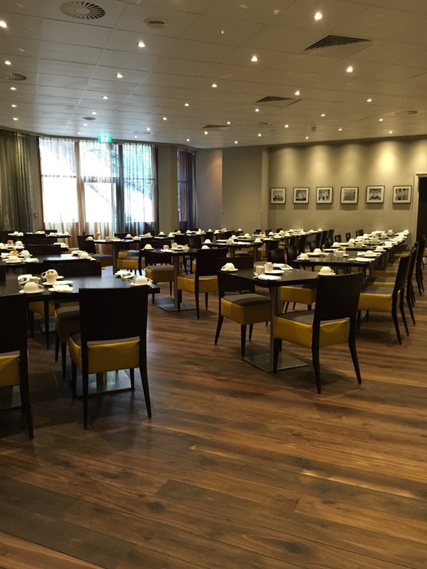The dining room