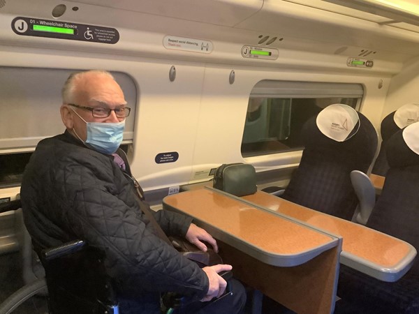 (15). Disabled seating table and seating area