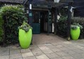 The entrance
