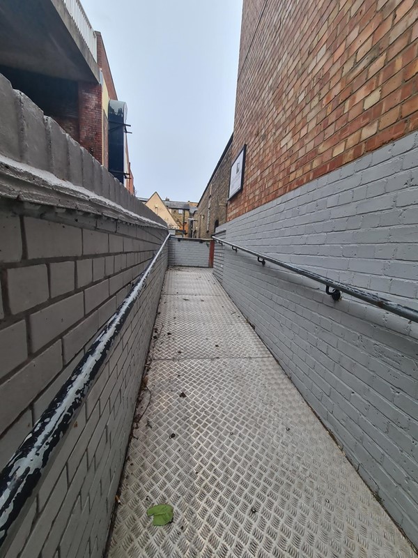 The very bouncy ramp!