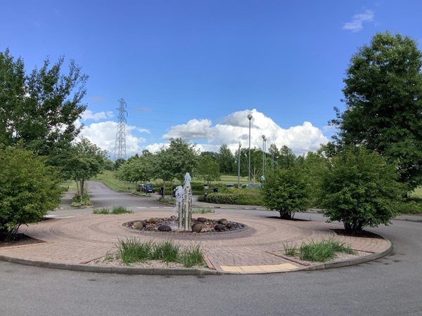 Picture of a fountain